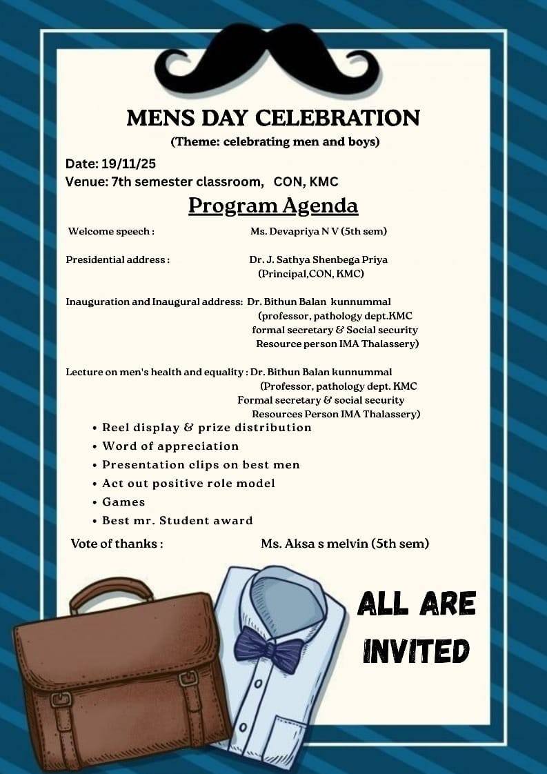 Mens Day Celebration